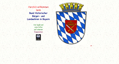 Desktop Screenshot of bayern-buergerwehr.de